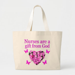 ROSA BLOMMIGT CHRISTIAN NURSE DESIGN JUMBO TYGKASSE
