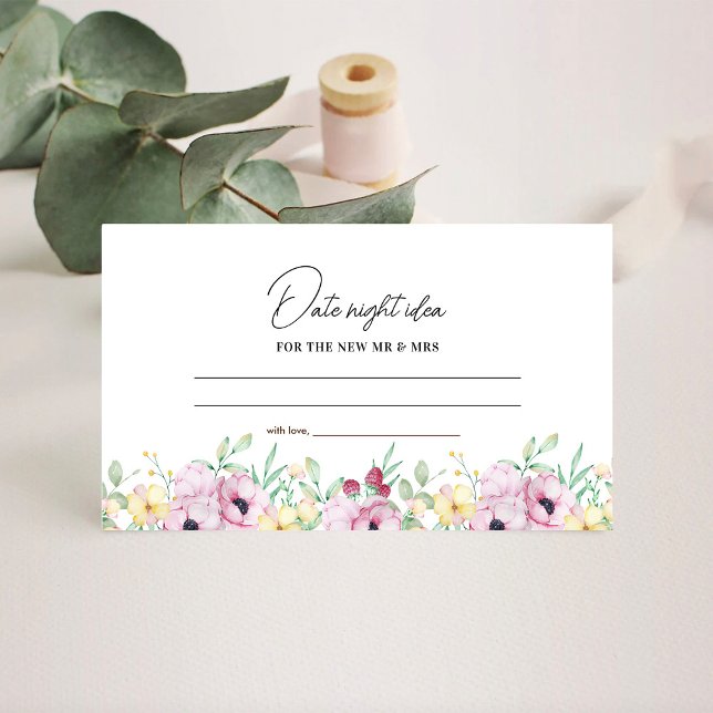 Rosa Blommigt Datum - möhippa för ikoner Tilläggskort (Skapare uppladdad)