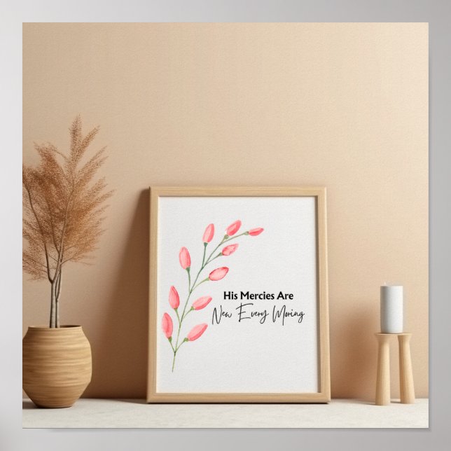 Rosa Blommigt, dubbelverse baserad på lamentatione Poster (Framsidan)