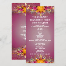 Rosa Blommigt Elegance Bröllop Collection