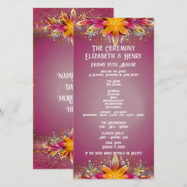 Rosa Blommigt Elegance Bröllop Collection