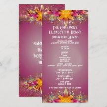 Rosa Blommigt Elegance Bröllop Collection