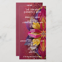 Rosa Blommigt Elegance Bröllop Collection