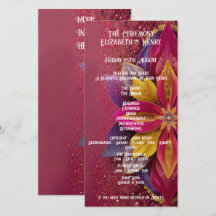 Rosa Blommigt Elegance Bröllop Collection