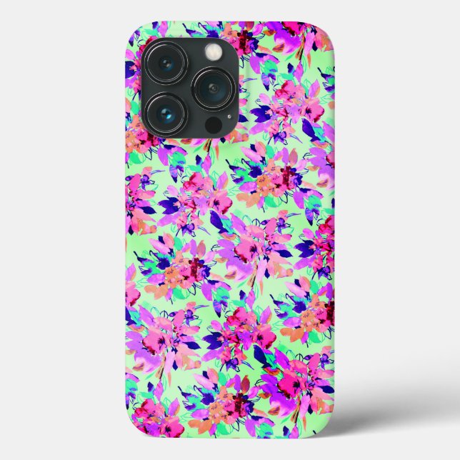 Rosa Blommigt Flower Fodral-Mate iphone case (Baksida)