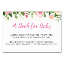 Rosa Blommigt för inmatning av ett Bok-begärandeko