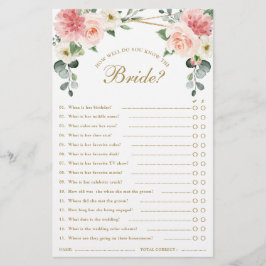  Rosa Blommigt Geometric Möhippa Game