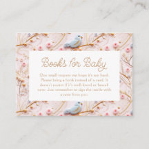 Rosa Blommigt Girl Baby Shower Bok Request