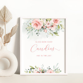  rosa blommigt gissa hur många kaniner det finns poster