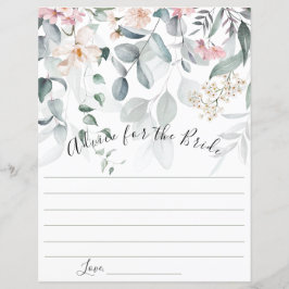 Rosa Blommigt Grey Advice for Bride