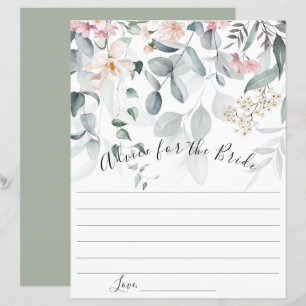 Rosa Blommigt Grey Advice for Bride