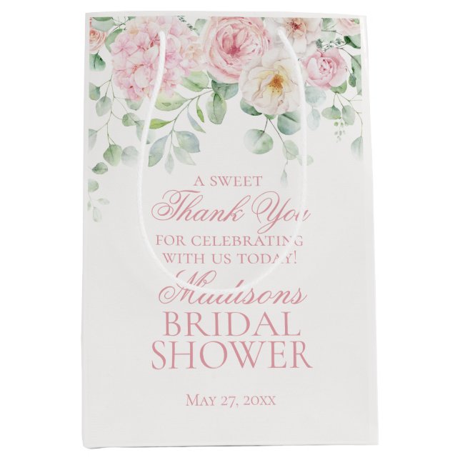 Rosa Blommigt Hydrangea Möhippa Favoriter (Framsidan)