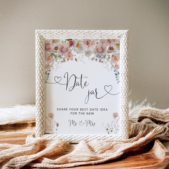  Rosa Blommigt Lemon Date Burk Möhippa Poster (Skapare uppladdad)