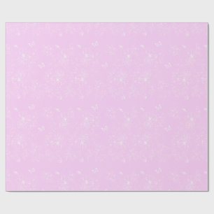Rosa Blommigt Minimalistisk modern Abstrakt för Mö Presentpapper