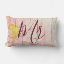 Rosa Blommigt Mr. och Mrs.