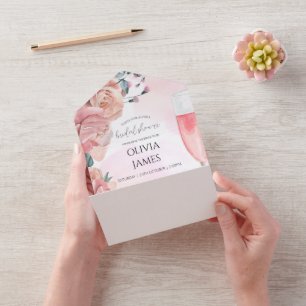 Rosa blommigt petals och åklagare sommartid möhipp