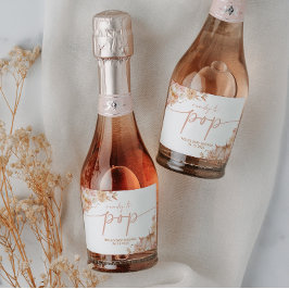 Rosa Blommigt Pumpkin Baby Shower Fall Champagne