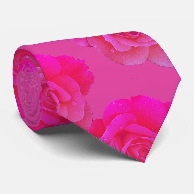 Rosa Blommigt Ro Fuchsia Snyggt Gift Favor 2025 Slips (Rullad)