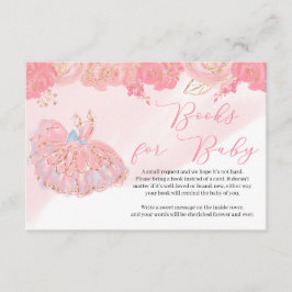 Rosa blommigt ro tutu dress bok begäran tilläggskort