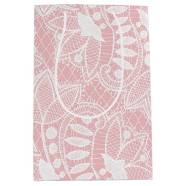 Rosa Blommigt Snöre