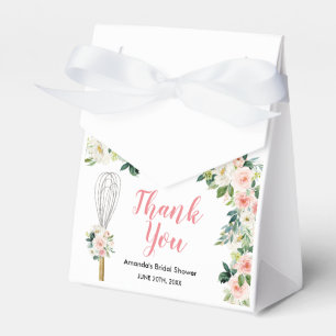 Rosa Blommigt Snurra till Möhippa vid avlyssning Presentaskar