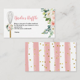 Rosa Blommigt Snurra till våningen utan att råla Tilläggskort