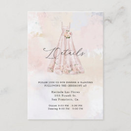 Rosa Blommigt Sweet 16 Information om adapterkort Tilläggskort