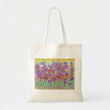 Rosa Blommigt Tote Bag