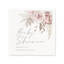  Rosa Blommigt Vackert babyskor