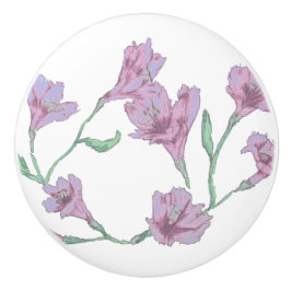 Rosa Blommigt Vattenfärg Knopp