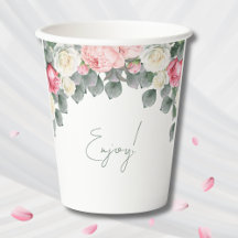 Rosa Blommigt Vintage Garden Ro Möhippa