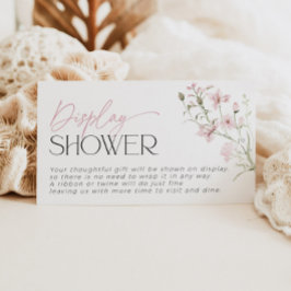 Rosa Blommigt Visning Visa Möhippa Kärlek i Bloom Tilläggskort