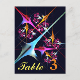 Rosa blommodern abstrakt konst färgmönster #01 vykort