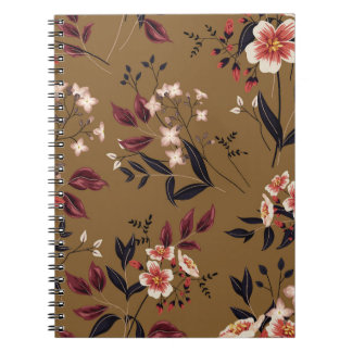 Rosa blommor gren, abstraktens sammansättning. anteckningsbok