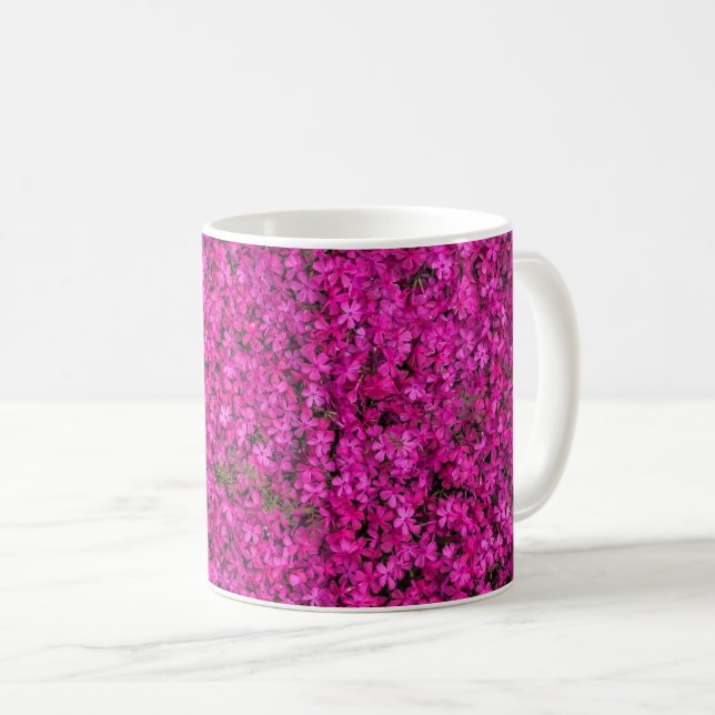 Rosa blommor kaffemugg (Framsida höger)
