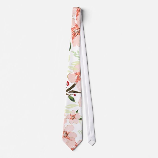 Rosa blommor slips (Framsida)