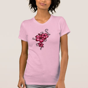 Rosa blommor tee