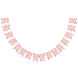 Rosa Blommor Vimplar