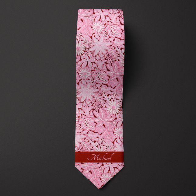 Rosa blommotiv slips (Skapare uppladdad)