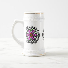 Rosa blomning sejdel