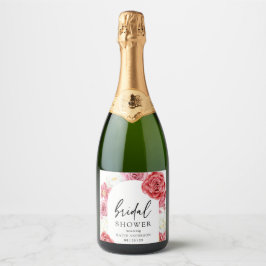 Rosa blomsterbåge sommar bröllopsfest