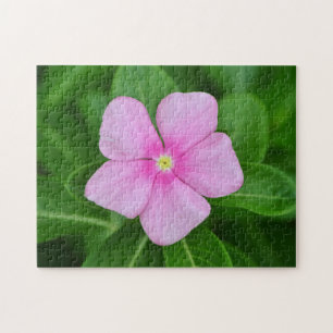 Rosa Blomsterträdgård Art Puzzle Pussel