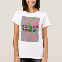 Rosa Blomströms - Resistens T Shirt