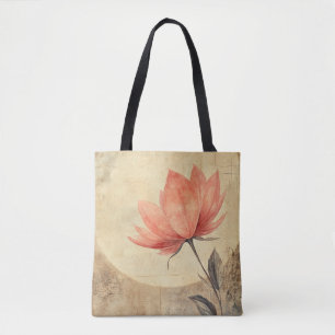 Rosa Bloom & Moonlit Service Tygkasse
