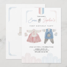 Rosa Blue Hanbok koreansk Doljanchi Första födelda