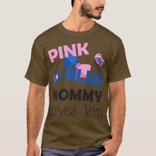 Rosa Blue Mamma Kärlek You Baby Shower Gift T Shirt