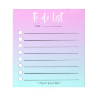 Rosa Blue Ombre att göra List Girly