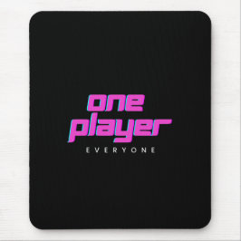 Rosa & Blue One Player Mousepad Musmatta