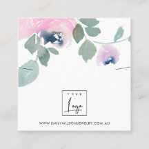 ROSA BLUE RO BLOMMIGT BRACELET NECKLACE VISNING