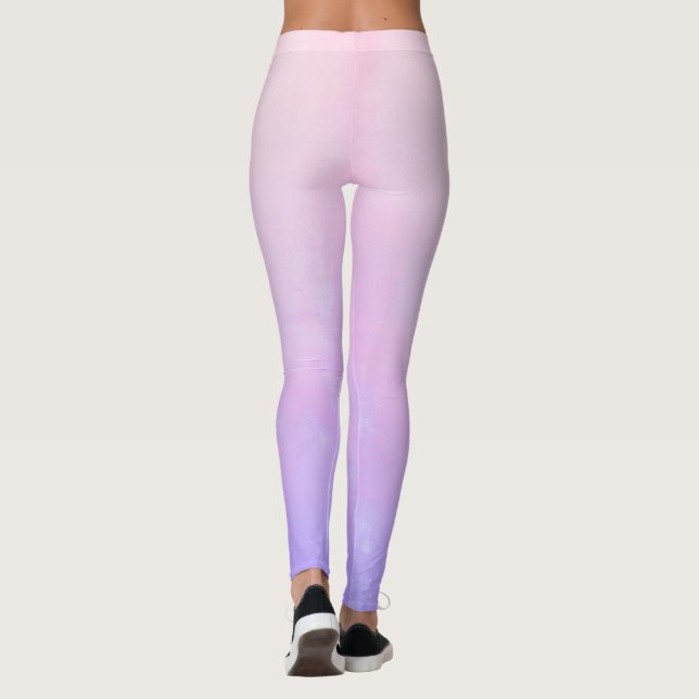 Rosa Blue rustic ombre Leggings (Baksida)